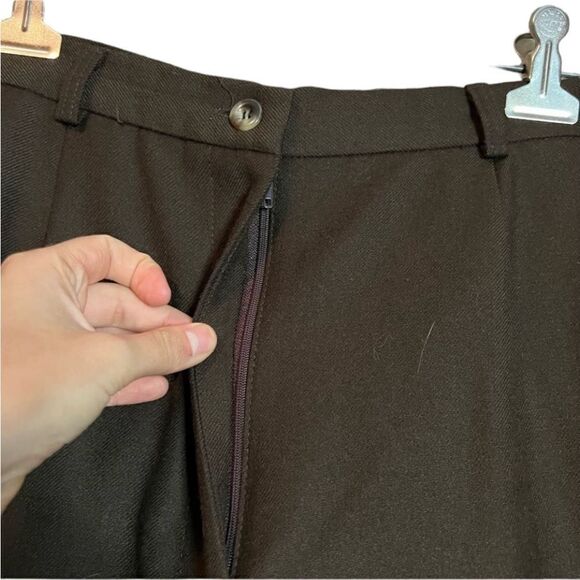 Jax separates brown pure wool pants - Picture 2 of 9